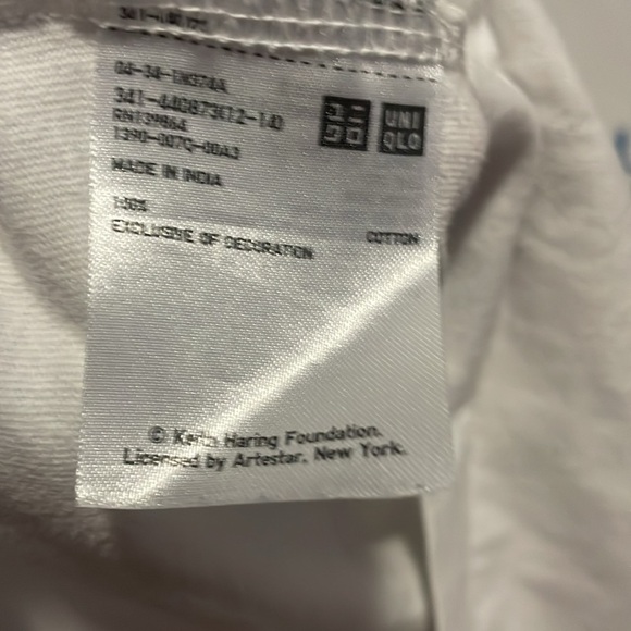 Uniqlo x Keith Haring SPRZ NY Limited Edition Barking Dog Pocket Tee XS - Picture 8 of 8